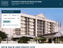 Tablet Screenshot of fourpointssanfranciscobaybridge.com